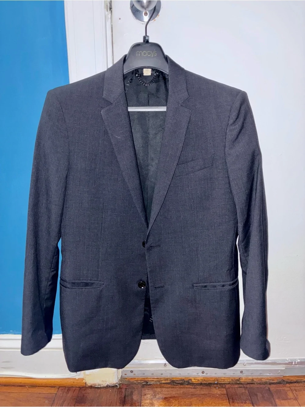 Burberry Navy Blue Blazer- 48S